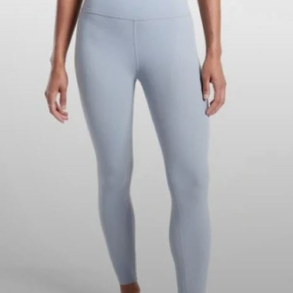 Athleta Ultra High Rise Elation 7/8 Tight Legging (L) Blue/Gray